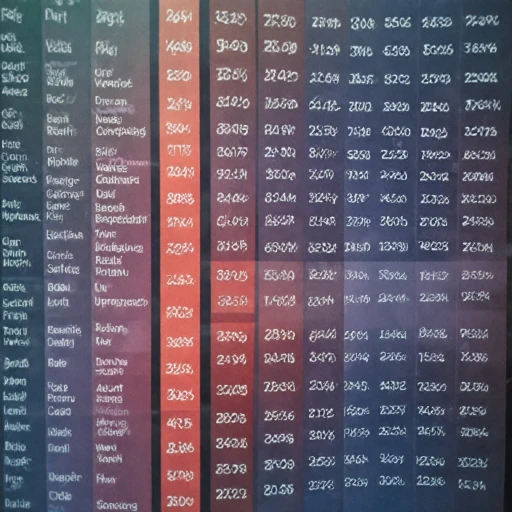 How many entries should a data table display for optimal readability
