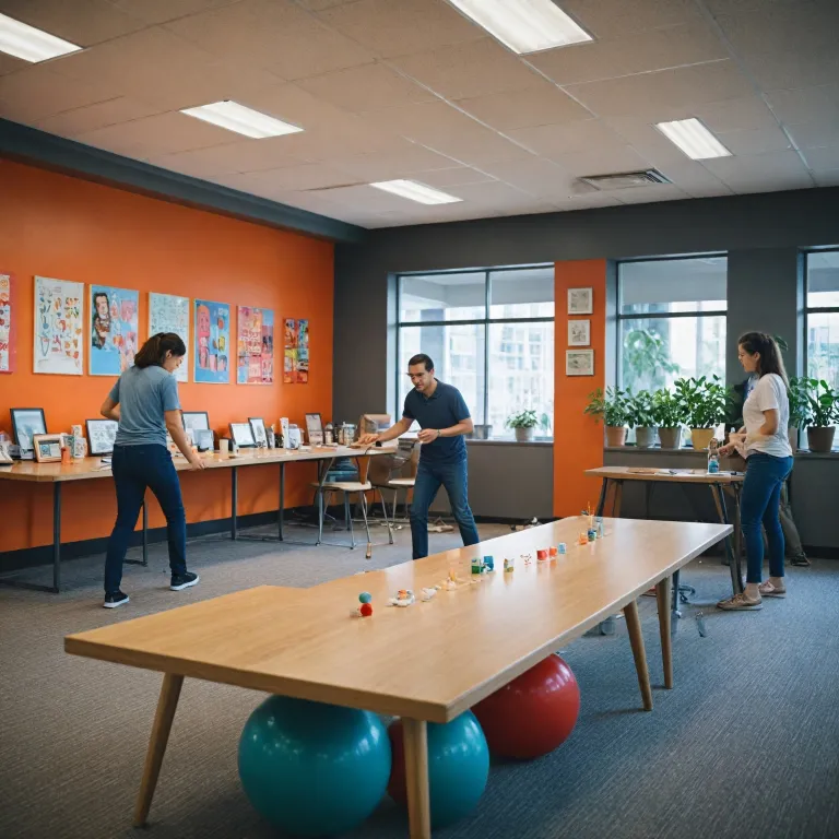 Creative ways to boost engagement with small fun activities for employees in office